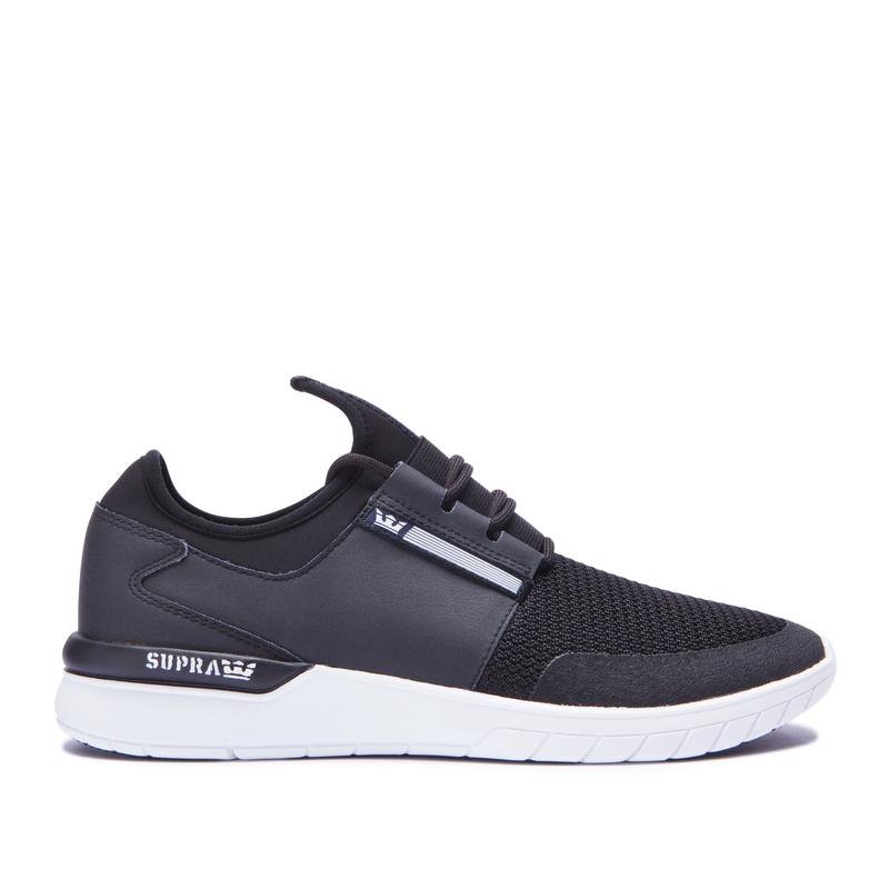 Buty Supra FLOW RUN - Sneakersy Niskie Damskie - Czarne (ANZI-76819)